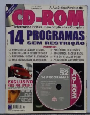 Revista Do Cd Rom 52 Sem O Cd Informatica Pratica Need For Speed 4 3