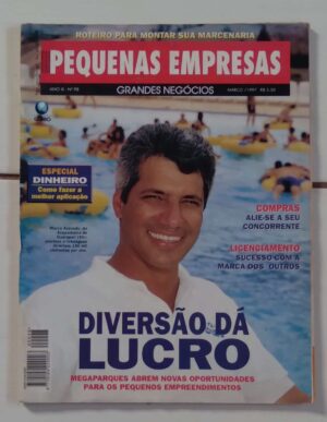 Revista Pequenas empresas grandes negócios PEGN 98. Diversão da lucro megaparques. Licenciamento.