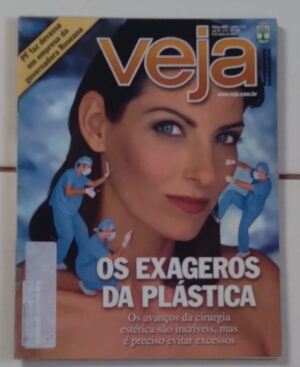 Revista Veja 1741. Exageros da plástica. PF faz devassa.