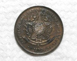 Soberba) 20 Réis - 1904 / Data Escassa / Bronze / box52