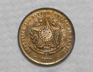 Soberba) 20 Réis - 1910 / Bronze / box52