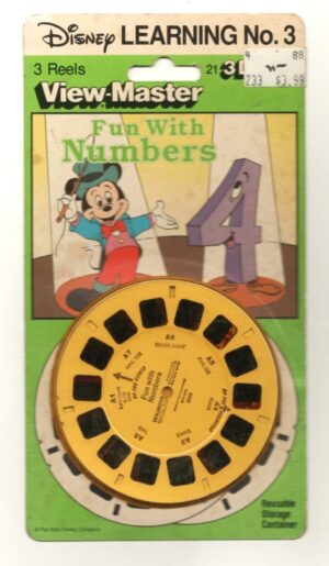View Master Disney Learning 3 – Walt Disney – Lacrado – 1987