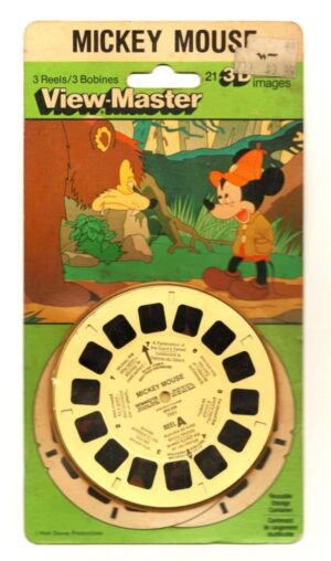 View Master Mickey Mouse - Walt Disney - Lacrado - Anos 80