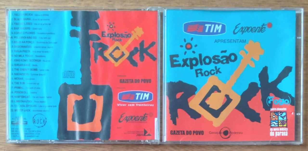 24M cd Tim Gazeta do Povo Explosão rock Fogo.