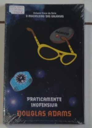 24M Livro Douglas Adams Mochileiro das galáxias 5. Praticamente inofensiva.
