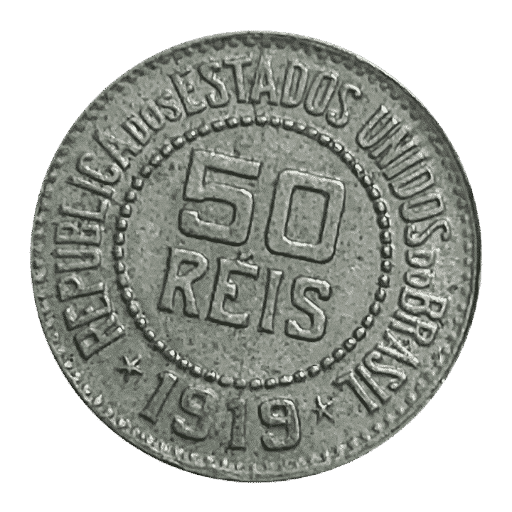 50 Réis 1919 SKU 477