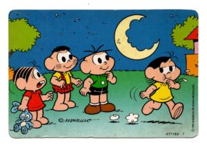 Cartao Postal Promocional Nestle Turma Da Monica ( 2 )