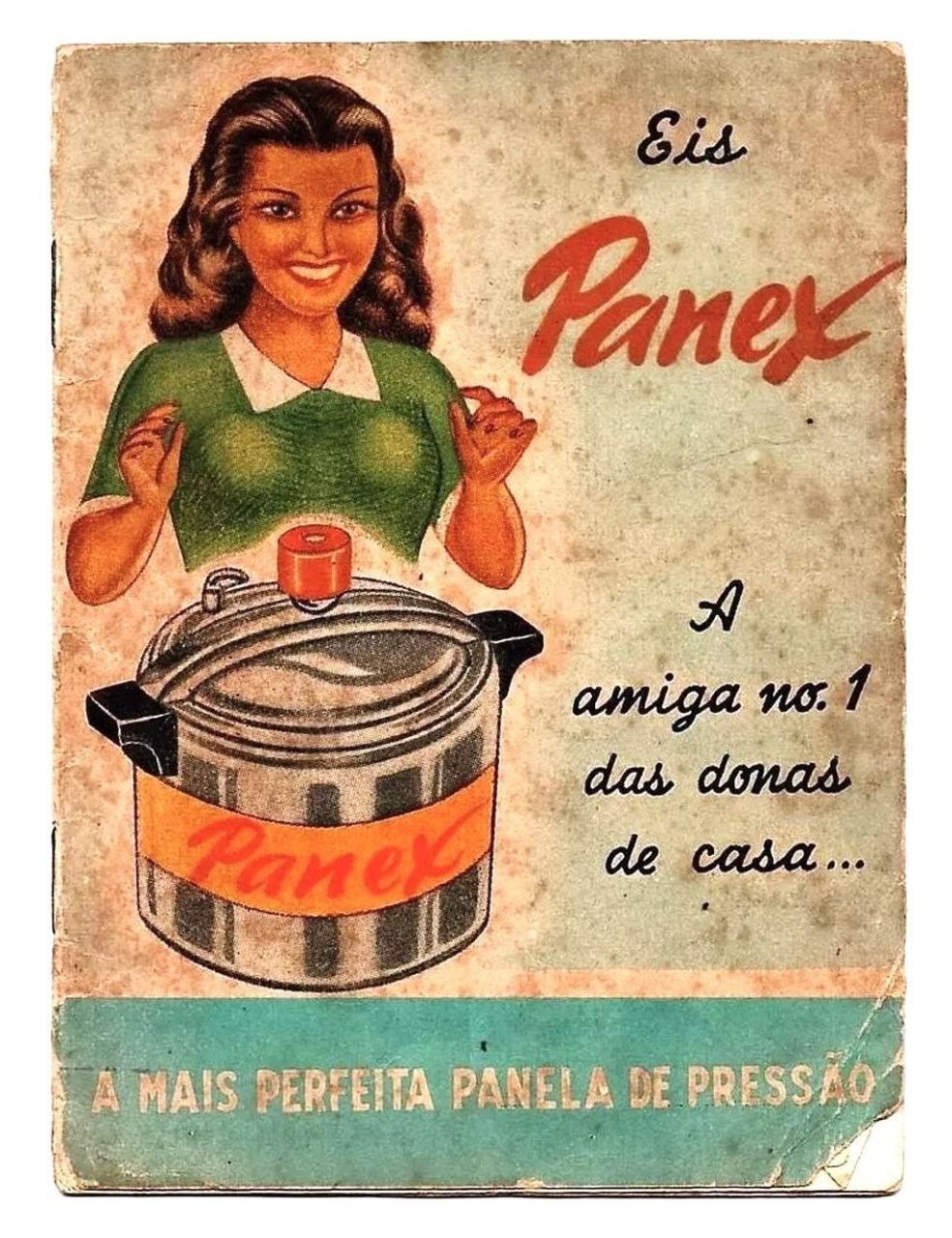 | Casa do Colecionador Manual De Instruçoes E Receitas Panelas Panex Anos 50 ( 2 )