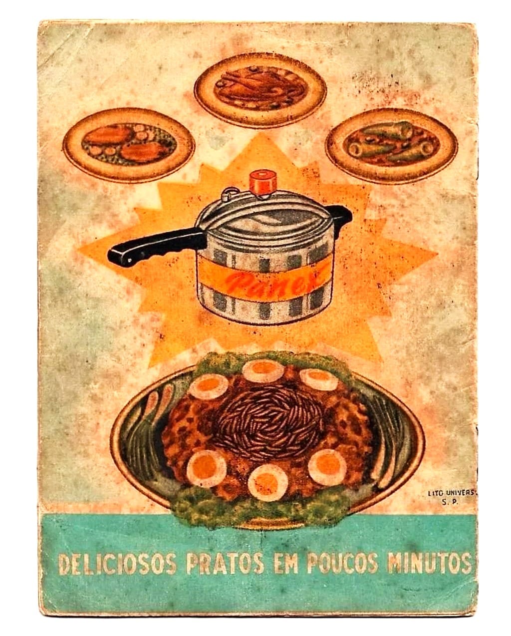 | Casa do Colecionador Manual De Instruçoes E Receitas Panelas Panex Anos 50 ( 2 )