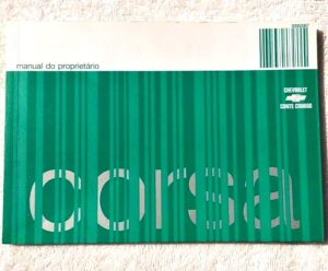 Manual Do Proprietario Chevrolet Corsa 2007 - Em Branco