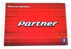Manual Do Proprietario Peugeot Partner - 2001