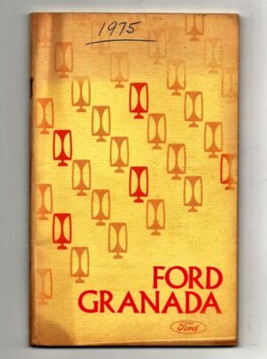 Manual Proprietario Ford Granada - 1975