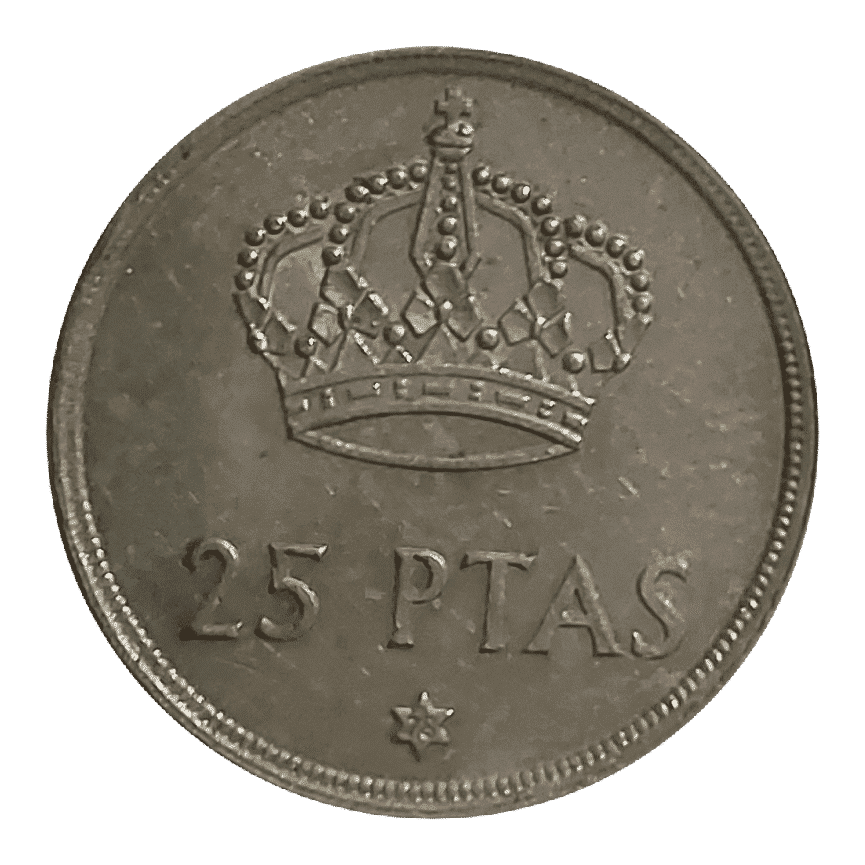 Moedas do mundo Espanha SKU 495