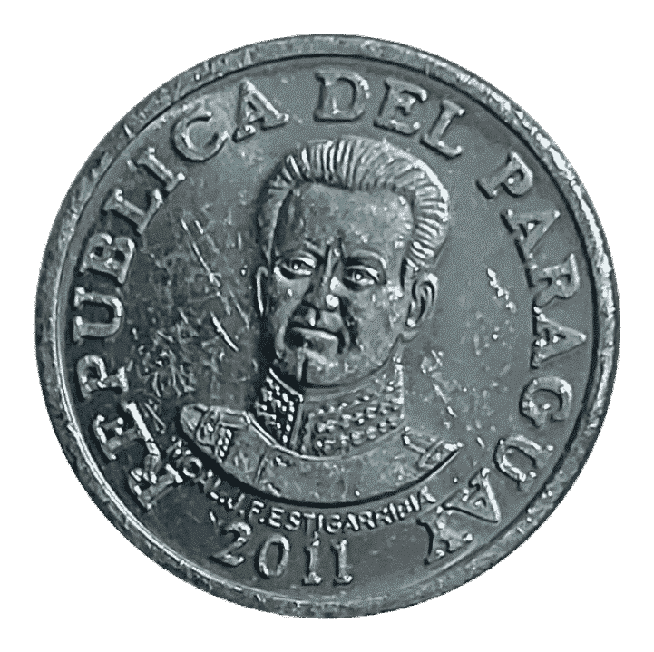 Moedas do mundo Paraguai SKU 520