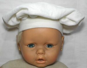 Touca Infantil Menina de 1 ano até 3 anos, Plush tipo aveludado