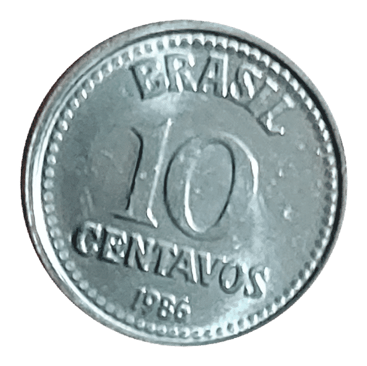 10 Centavos 1986 Mbc Sku 742