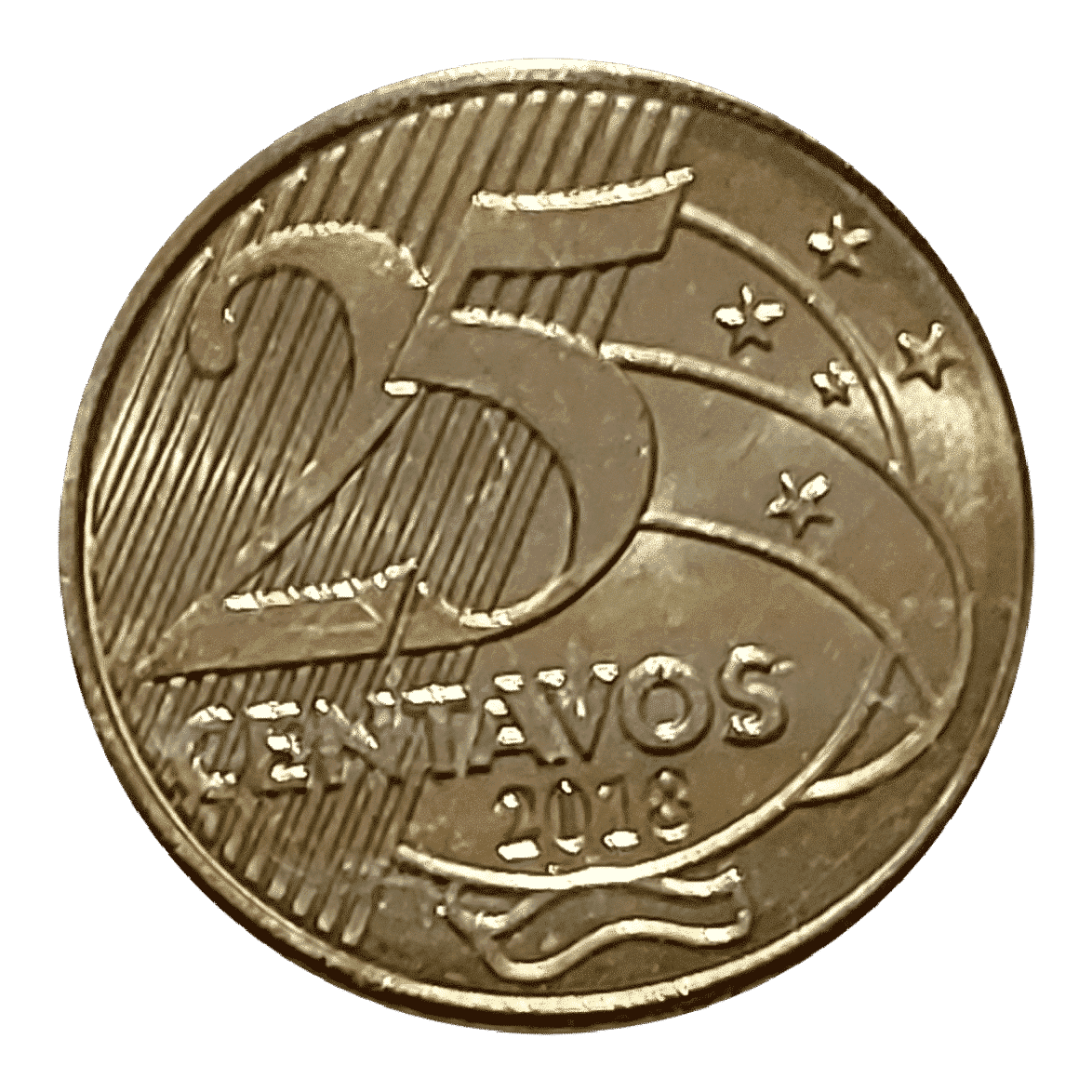 25 Centavos 2018 FC Sku 765