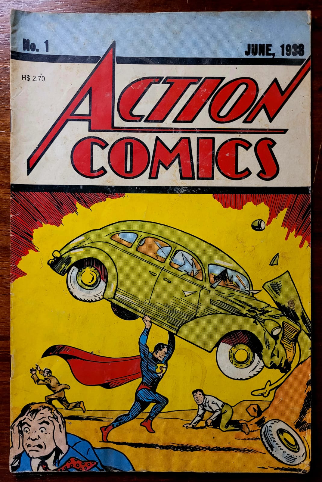 Action Comics No 1 Super Homem No 1 1 Casa do Colecionador