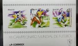 Bloco XII Campeonato Mundial de Futebol Copa do Mundo FIFA 1982 Espanha Casa do Colecionador