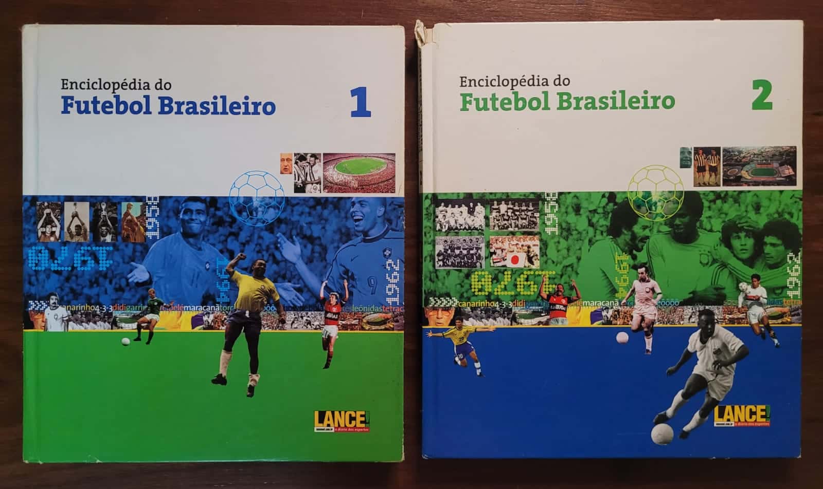 Enciclopedia do Futebol Brasileiro Volume 1 e 2 Casa do Colecionador