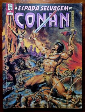 A Espada Selvagem de Conan Nº 048 (Reedição) Dezembro de 1993 (HQ/Gibi)