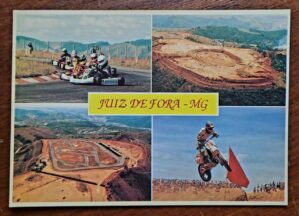 Cartão Postal – Minas Gerais (Juiz de Fora) Brasil Turístico Nº 15 - Aspectos do Kartódromo e do Motódromo de Juiz de Fora