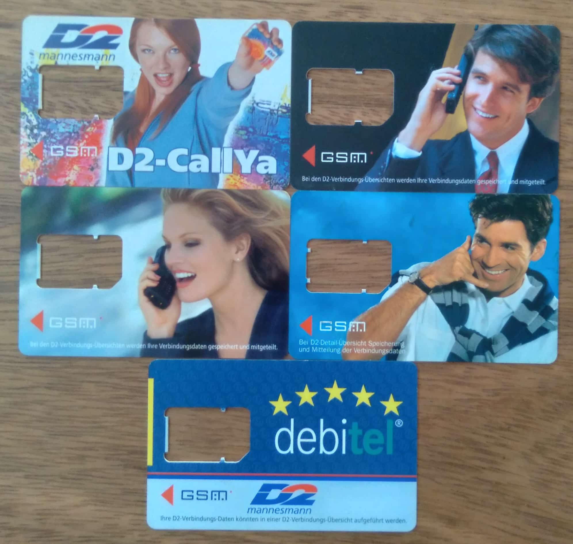 Cartão telefone Porta chip Mannesmann. Valor de cada ct.