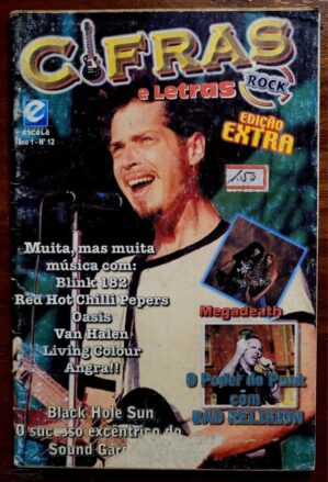 Cifras e Letras Nº 12 - Rock (Edição Extra) Editora Escala