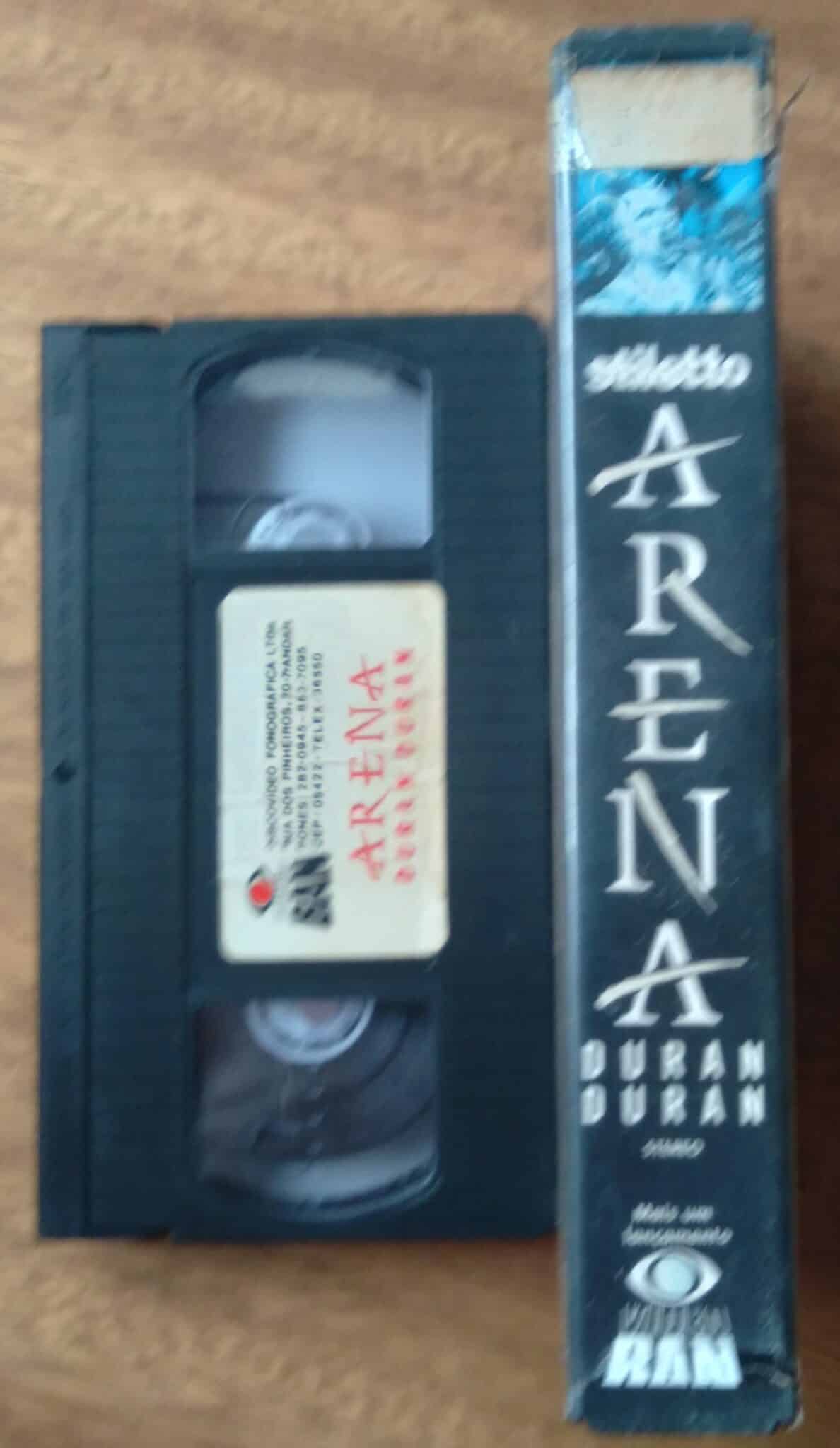 | Casa do Colecionador Fia VHS Duran duran Arena. Girls on film. 1985