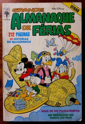 Grande Almanaque de Férias e Natal Nº 06 - Janeiro de 1987 (HQ/Gibi)