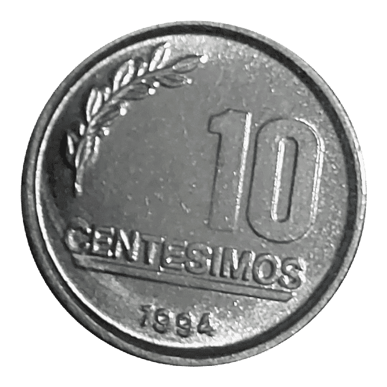 Moedas do mundo Uruguai Sku 656