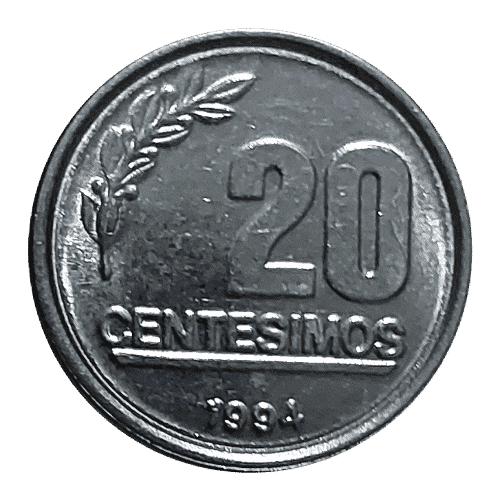 Moedas do mundo Uruguai Sku 722