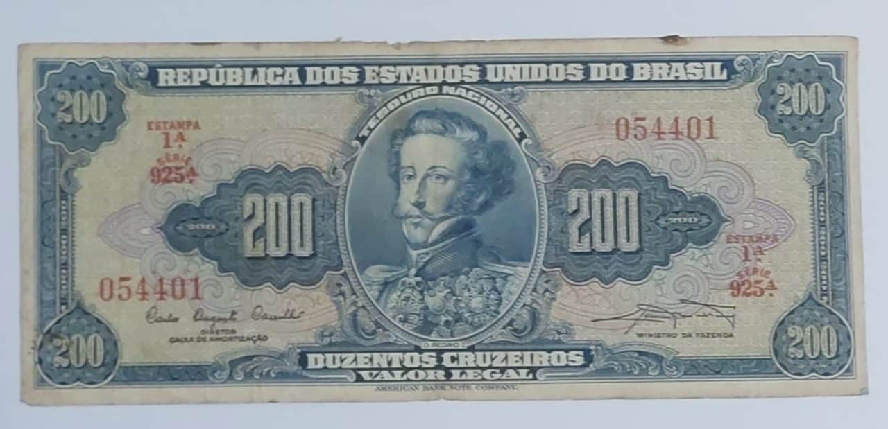 | Casa do Colecionador 200 Cruzeiros Sku 851