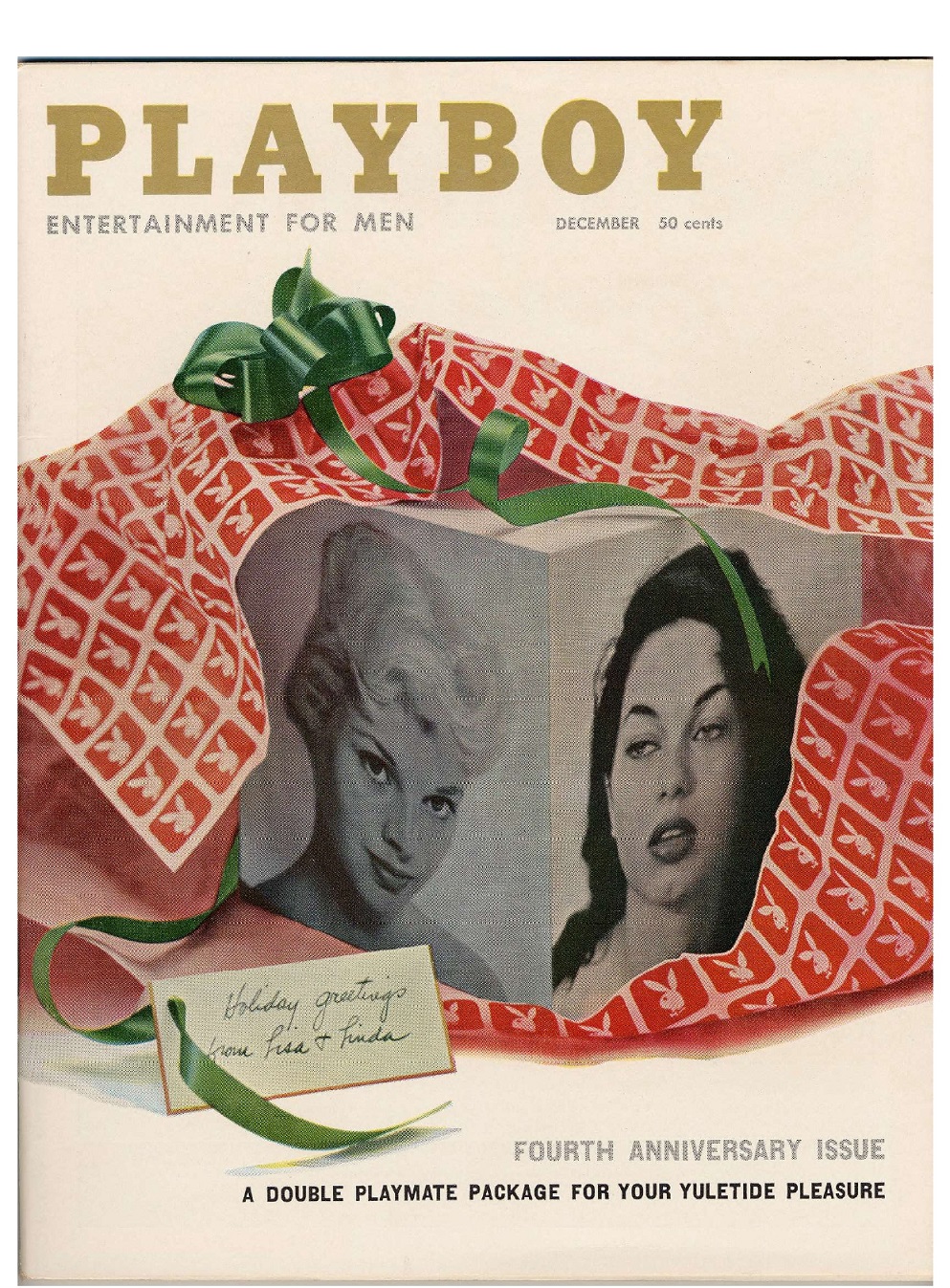 Playboy Americana No 48 Dezembro 1957 Capa Casa do Colecionador
