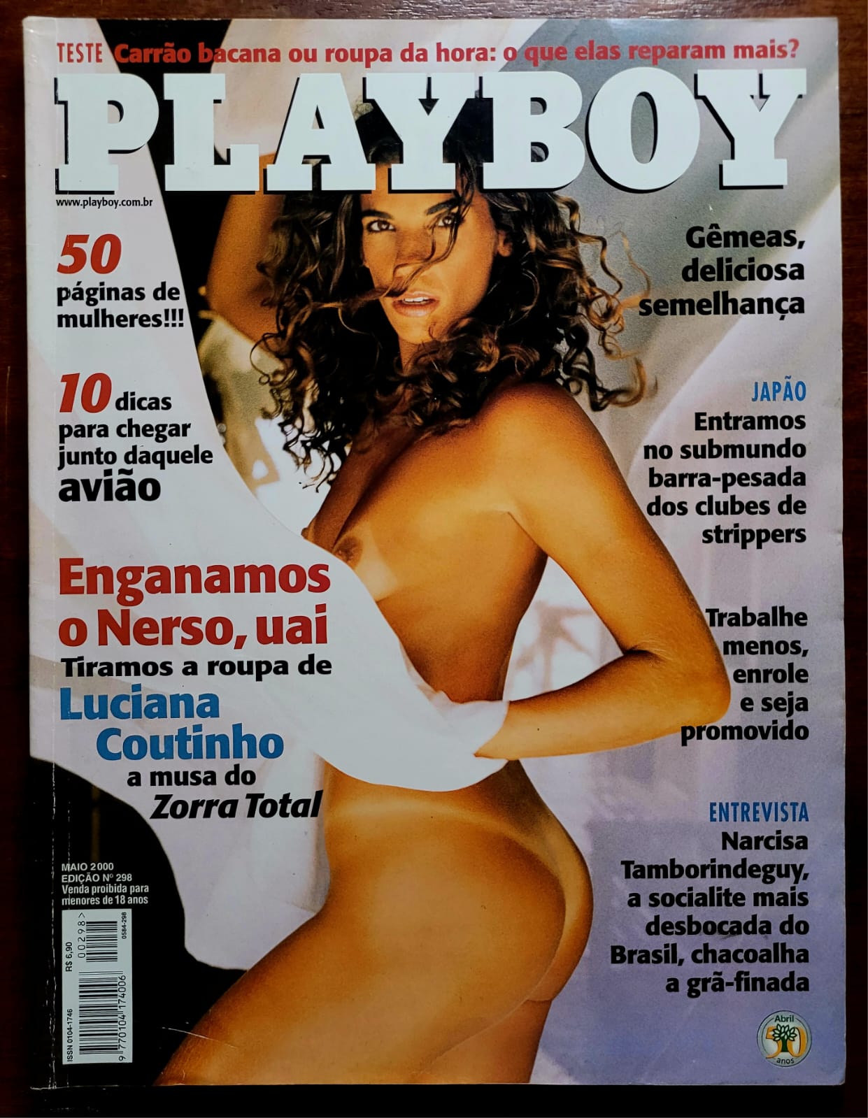 Playboy No 298 Luciana Coutinho 1 Casa do Colecionador