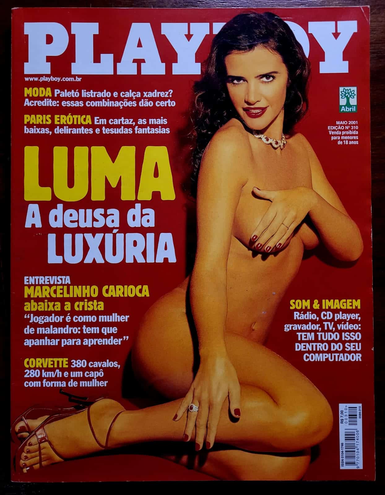 Playboy No 310 Luma de Oliveira 1 Casa do Colecionador