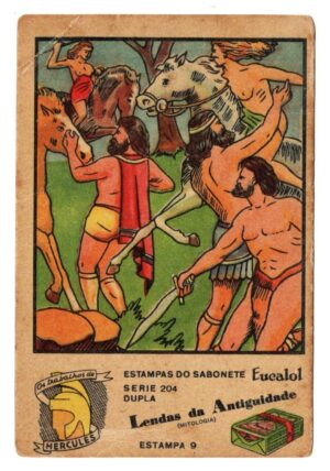 Estampas Eucalol Lendas da Antiguidade - Hercules - Serie 203 - Estampa 9