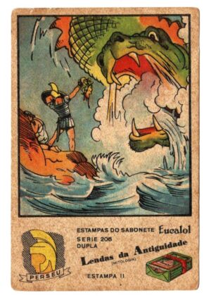 Estampas Eucalol Lendas da Antiguidade - Perseu - Serie 206 - Estampa 11