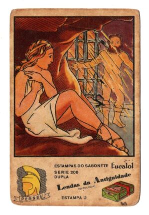 Estampas Eucalol Lendas da Antiguidade - Perseu - Serie 206 - Estampa 3