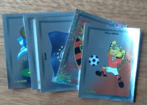 Figurinhas Panini Campeonato Brasileiro 2006 prateadas. A escolher.