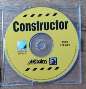 Jogo para Computador Aclaim Constructor, só o cd.