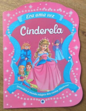 Livro grampeado Era uma vez Cinderela. Ed Magic Kids.