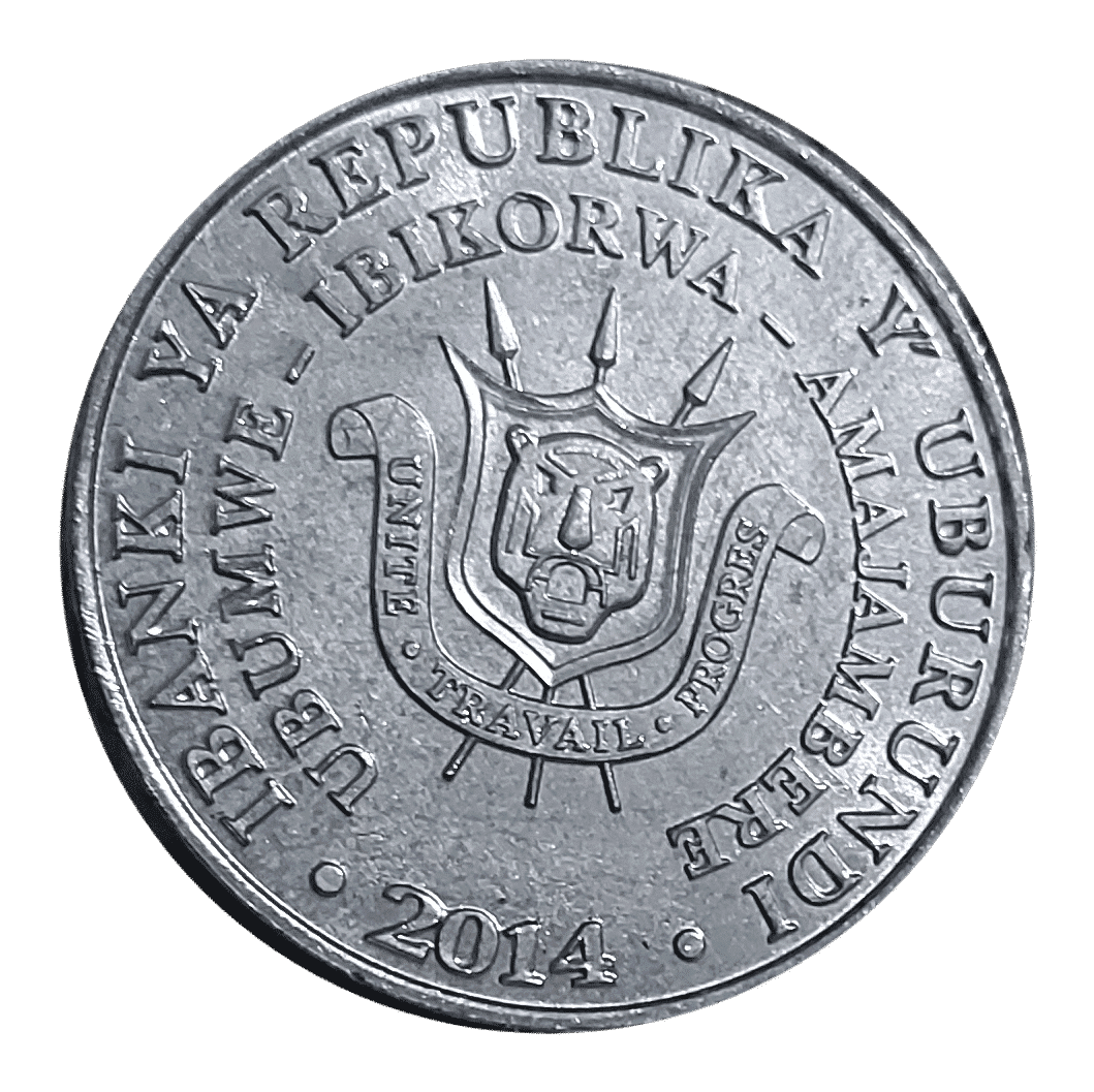 Moedas do mundo Burundi FC Sku 955