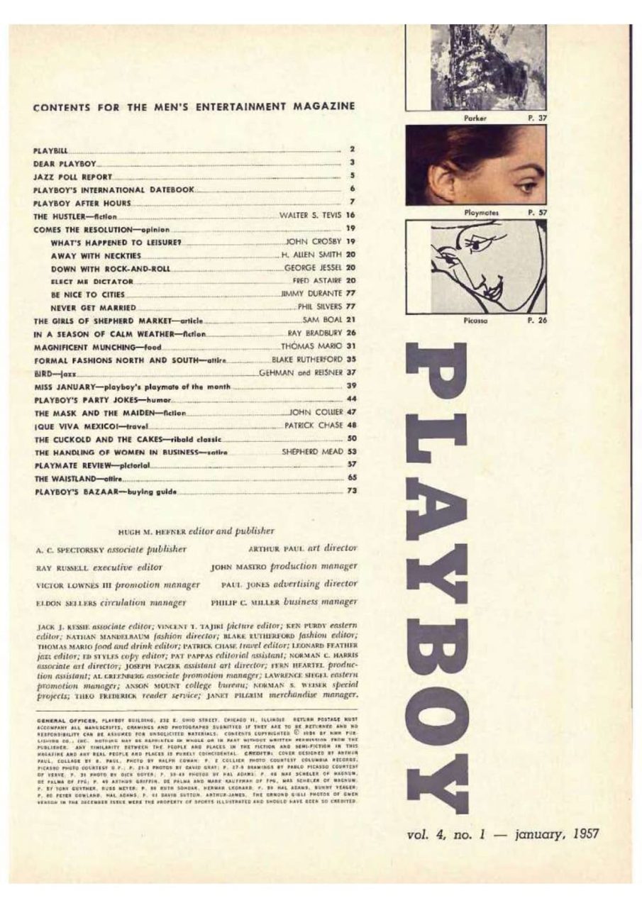 Playboy Americana Nº 037 Em PDF June Blair Janeiro De