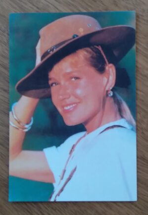 Cartão Postal Xuxa. Sem endereçamento no verso.