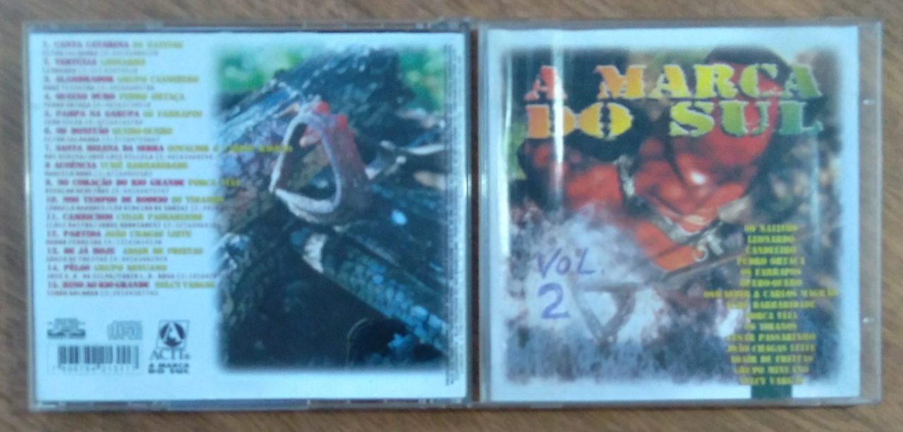 Cd A Marca do sol 2. Os Nativos. Pedro Ortaça. Porca Véia.