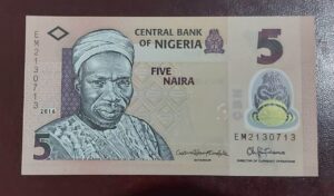 Cédulas do mundo Nigéria FE Sku 1015