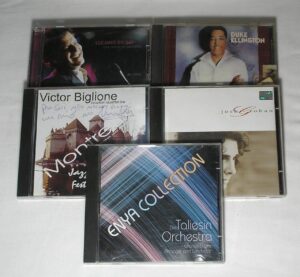 Cinco CD's antigos da época - Grandes Sucessos da época - Enya Collection / Victor Biglione / Josh Groban / Luciano Bruno / Duke Ellington
