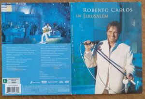 Dvd Roberto Carlos em Jerusalém. Emoções Além do horizonte Pensamentos O portão.