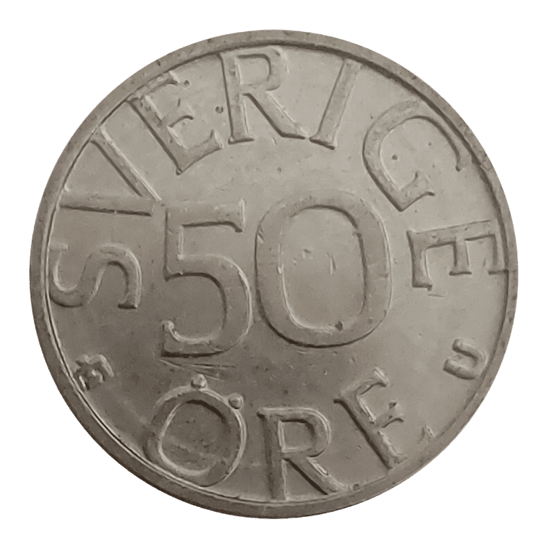 Moedas do mundo Suécia Sku 1222